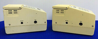 QTY 2 - SATO CORP  M-3200 BAR CODE PRINTERS FOR PARTS/REPAIR