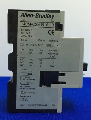 DISYUNTOR SERIE B Allen-Bradley Allen Bradley AB 140M-C2E / 140M-C2E-B16