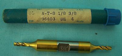 PUTNAM END MILLS DOUBLE ENDED CAT. GL A-T8  DIA 1/8  L.O.C. 3/8  EDP 96403