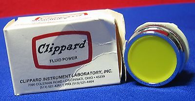 INTERRUPTOR PULSADOR MANUAL CLIPPARD FLUID POWER PL-P2F-Y AMARILLO