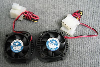 VANTEC BALL BEARING FAN SELLING AS '1 LOT OF QTY 2 FANS'