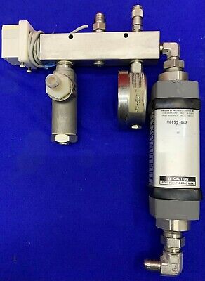 Hedland H605S-002 Water Flow Meter with McDaniel 300psi Gauge