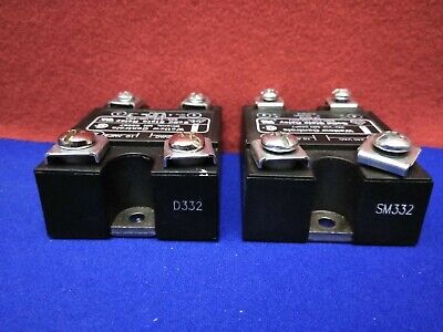 LOT OF 2 WATLOW CONTROLS SSR-240-10A-DC1 SOLID STATE RELAYS