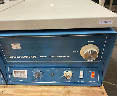 FOR PARTS / REPAIR TJ TABLETOP CENTRIFUGE BECKMAN VWR SCIENTIFIC TJ-6 340508