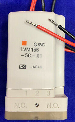 SMC LVM155-5C-X1 2-WEGE-CHEMIEKOLBEN