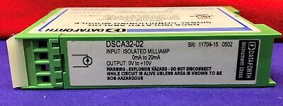 Dataforth DSCA Isolated Analog Signal Conditioner DSCA32-02 Input Module