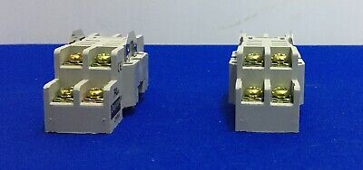 1 LOT OF QTY 2 - DAYTON 2A582M RELAY SOCKET