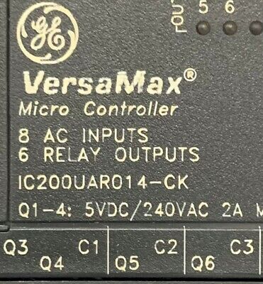 GE Fanuc VersaMax Micro Controller IC200UAR014-CK