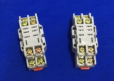 1 LOT OF QTY 2 - DAYTON 2A582M RELAY SOCKET