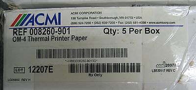 PAPEL PARA IMPRESORA TÉRMICA ACMI REF 008260-901 OM-4 LOTE 12207E