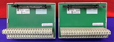 1 lote de 2 - Módulo de interfaz de terminal Allen Bradley 1492-IFM40F 0-132 V CA/CC 