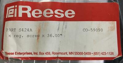 REI / REESE ENTERPRISES, INC. UMBRAL DE SILLÍN DE 36" ACABADO FRESADO DE ALUMINIO