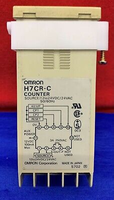 Omron Counter Digital H7CR-C 12 to 24VDC/24VAC 50/60HZ