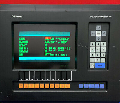 Interfaz de operador GE Fanuc Color IC600KD512 F / 44A295081-003R06 Pantalla de 12”