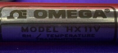 Transmisor de temperatura y humedad relativa Omega HX11V, 12-36 VCC, 5-95 % de humedad relativa, 0-100 °C = 1-5 V 