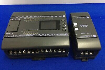 KEYENCE KV-40DT & KL-N10V BASE UNIT & SMALL EXPANSION KL LINK ADAPTER