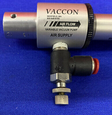 Vaccon VDF 250 Vacuum Pump w/ St4A-2 ST Series Silencer