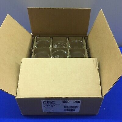 1 PKG OF QTY 12 - CORNING PYREX ® 1000-250 BEAKER 250mL GRIFFIN LOW FORM