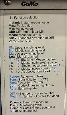 Módulo CoMo de instrumentos Kistler 5851A 220/110 V 