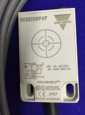 CARLO GAVAZZI EC5525NPAP CAPACITIVE PROXIMITY SENSOR