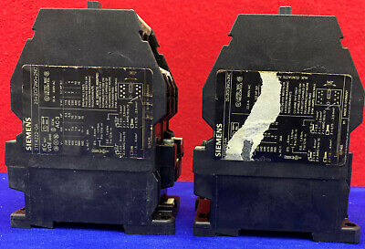 Lot of 2 Siemens Contactor 3TF422-OA 2S+20/2NO+2NC