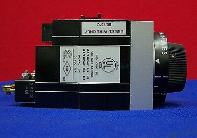 AMERACE ELECTRONIC COMPONENTS AGASTAT 7022MFT TIMING RELAY 1-10 MIN 28VDC