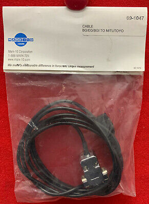 MARK-10 09-1047 CABLE BG/EG/BGI TO MITUTOYO LEGACY GAUGE TO MITUTOYO SPC