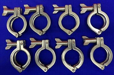 1 LOT QTY OF 8 - VNE VACUUM CLAMP HEAVY DUTY (Appears to be VNE 13MHHM1.5)