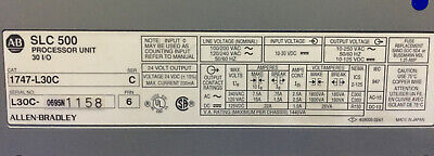 Allen-Bradley / Allen Bradley / AB SLC 500 UNIDAD DE PROCESADOR 30 E/S