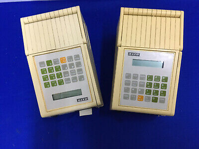 QTY 2 - SATO CORP  M-3200 BAR CODE PRINTERS FOR PARTS/REPAIR