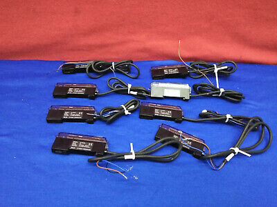 1 LOT QTY OF 8 - KEYENCE ES-M1  PROXIMITY SWITCH AMPLIFIER