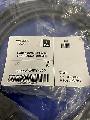 BULLETIN 2090 CABLE 2090-XXNFY-S05 SER A 1 PCS. CABLE MISSING INSTRUCTION SHEET