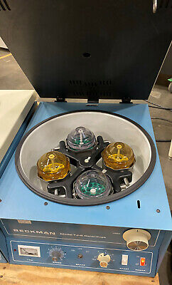 FOR PARTS / REPAIR TJ TABLETOP CENTRIFUGE BECKMAN VWR SCIENTIFIC TJ-6 340508