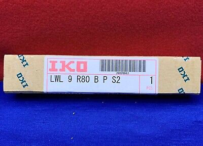 IKO Nippon Thomson Linear Guide Track Rail LWL 9 R80 B P S2