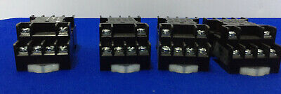 1 LOT QTY OF 4 - Allen-Bradley AB 700HN1228B / 700HN1228B SER B RELAY SOCKET