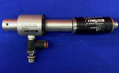 Vaccon VDF 250 Vacuum Pump w/ St4A-2 ST Series Silencer