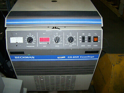 BECKMAN CS-6KR, SN NG095F1Z, CENTRIFUGE FOR PARTS OR REPAIR