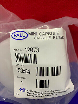 CANTIDAD 3 - FILTROS DE CÁPSULA DE PERFIL MINI PALL LIFE SCIENCES 12073