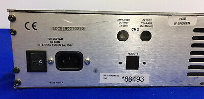 LECROY DA1822A RM / DA1822ARM SINGLE CHANNEL DIFFERENTIAL AMPLIFIER 100-250VAC