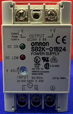 Omron Power Supply S82K-01524