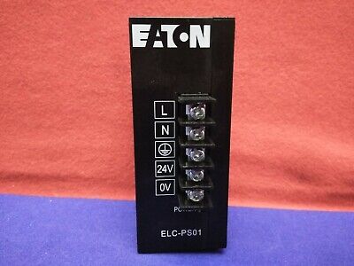 Eaton ELC-PS01 Power Supply Input: 100-240VAC 50/60Hz Output: 24VDC 1A