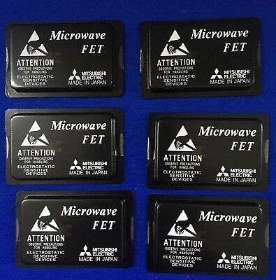 1 PAQUETE DE 6 SEMICONDUCTORES FET DE MICROONDAS MITSUBISHI ELECTRIC MGF0911A-11