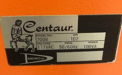 CENTAUR DIMETRICS 7008 SEQUENCE CONTROLLER - FOR PARTS/REPAIR