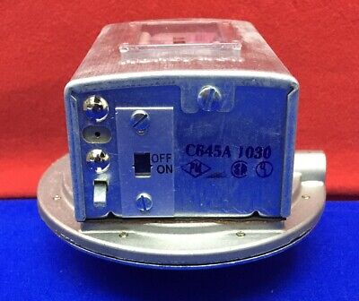 HONEYWELL C645A 1030 / C645A1030 / 0545 GAS/AIR PRESS SWITCH