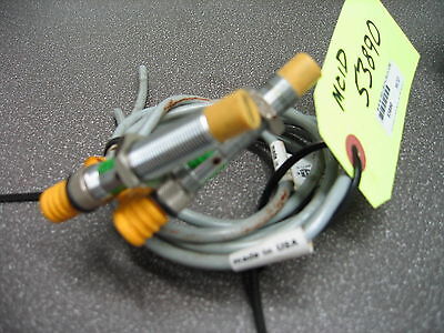 TURCK  N18UM12-AP4X-H1141 PROXIMITY SENSORS W/CABLE 6.5 VDC   QTY 2