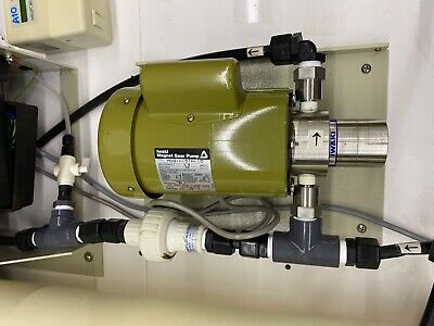 MILLIPORE SUPER-Q DI H2O WATER FILTER UNIT TOC MONITOR PUMP IWAKI UNABLE TO TEST