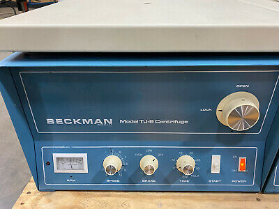 FOR PARTS / REPAIR BECKMAN VWR SCIENTIFIC TJ-6 340508 TJ TABLETOP CENTRIFUGE