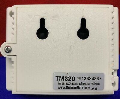 DICKSON TEMPERATURE & HUMIDITY DATA DISPLAY LOGGER TM320 NO MEMORY CARD