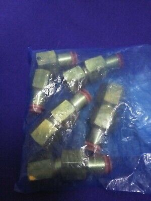 1 PACKAGE OF 10 FITTINGS - SMC KQ2F11-37 / NKQHJ07 FEMALE CONNECTOR FITTING