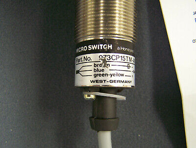 HONEYWELL MICRO SWITCH SENSING AND CONTROL 973CP SERIES